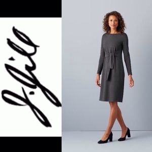 J. Jill Wearever Collection Tie Front Dress